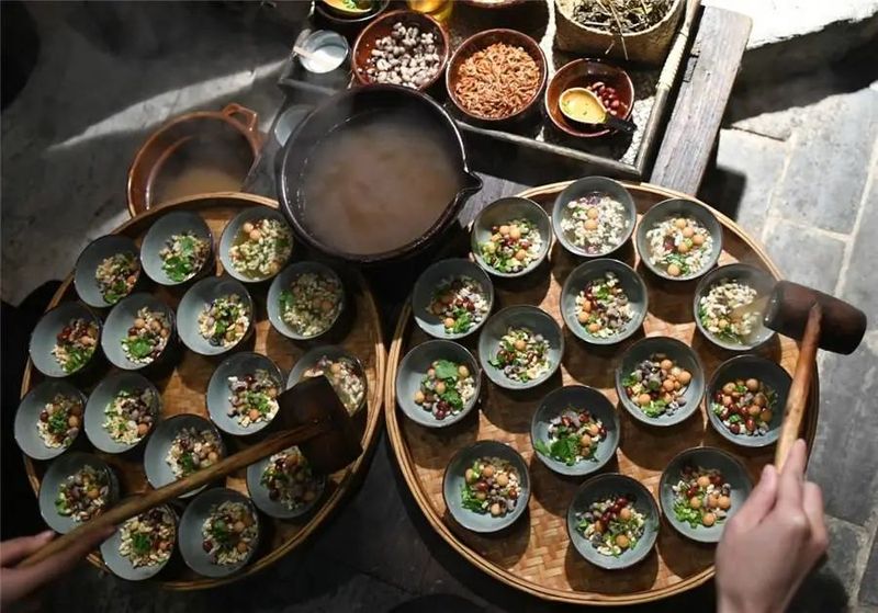 苗族、侗族打油茶的制作工艺