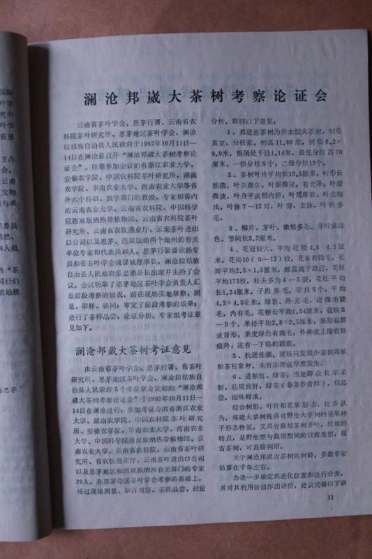 云南茶界笔杆子苏芳华的《云南茶叶》与云南省茶业协会往事