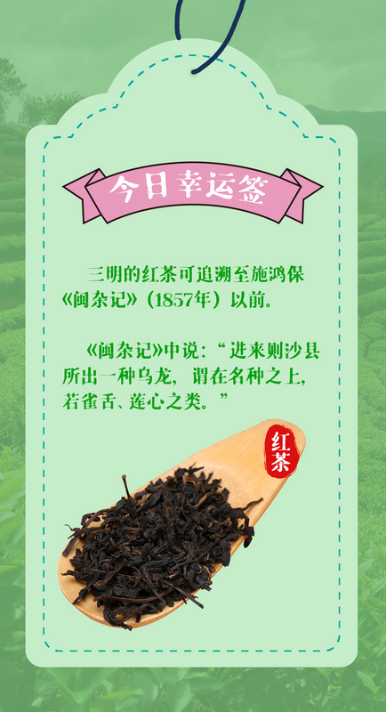 到中国绿都福建三明，品生态好茶