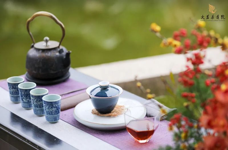 小寒茶席  园林中的茶道美学