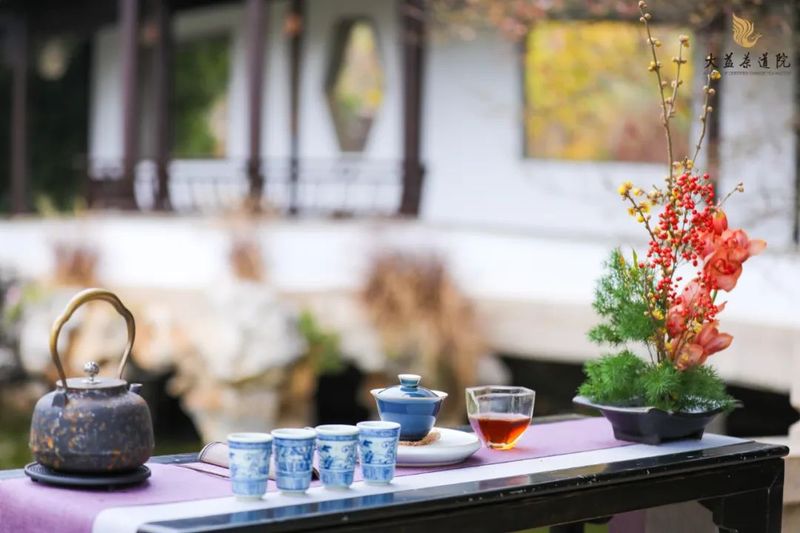 小寒茶席  园林中的茶道美学