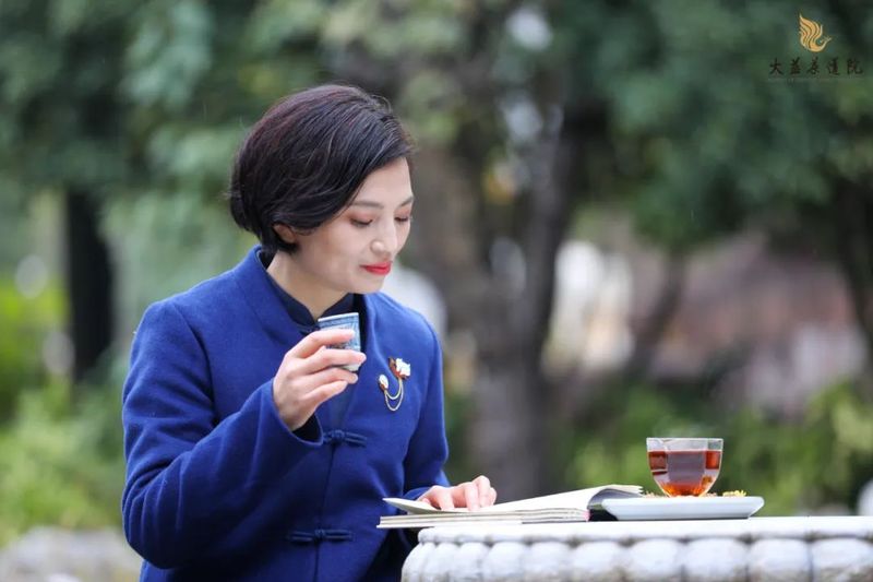 小寒茶席  园林中的茶道美学
