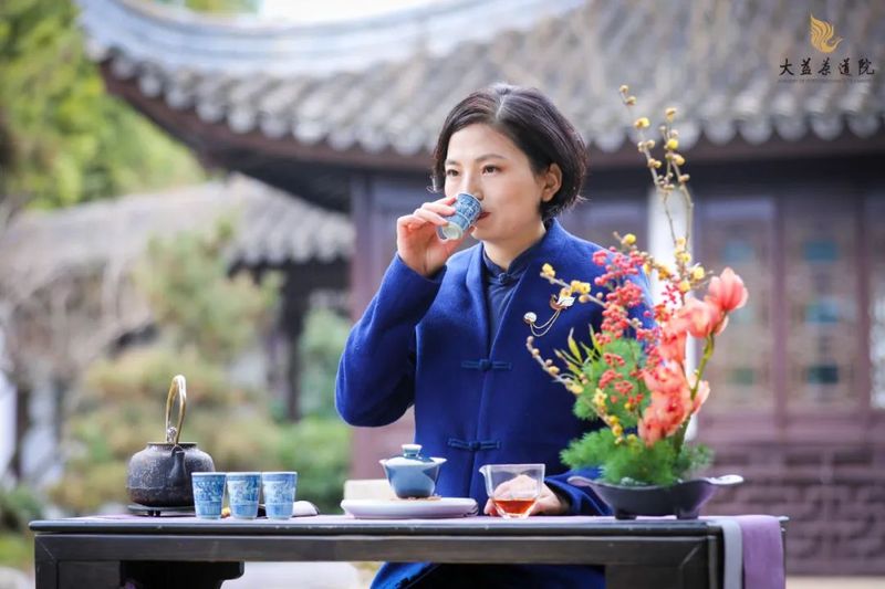 小寒茶席  园林中的茶道美学